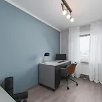 Deluxe Business Apartment 90Qm 2 Sz Und Buero Tiefgarage 3 Min Flughafen *